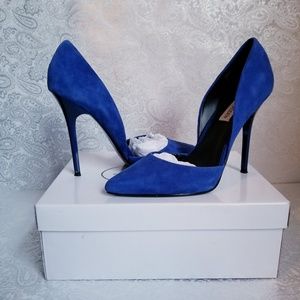 Steve Madden Varcity Blue Suede